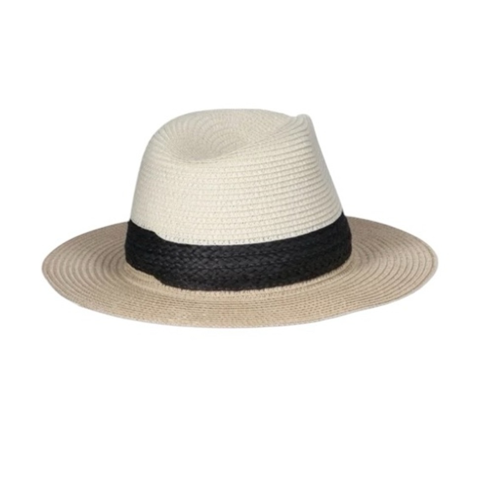 Fedora ColorBlock Straw Hat - Picture 6 of 9